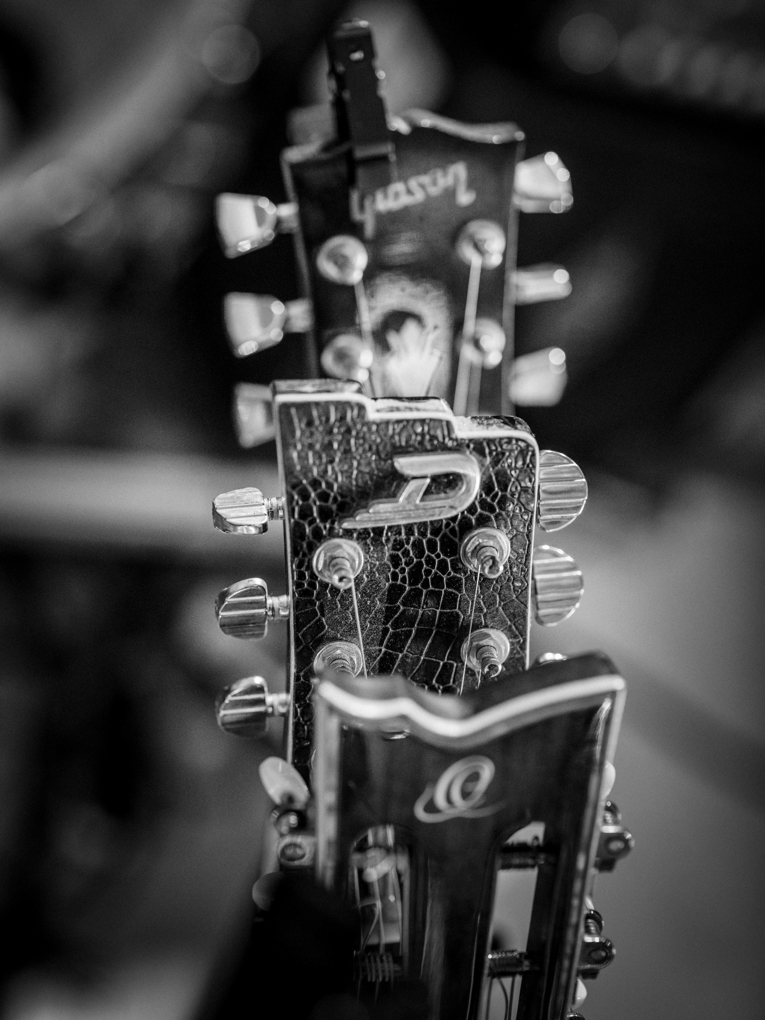 Gitarren und Instrumentendetail