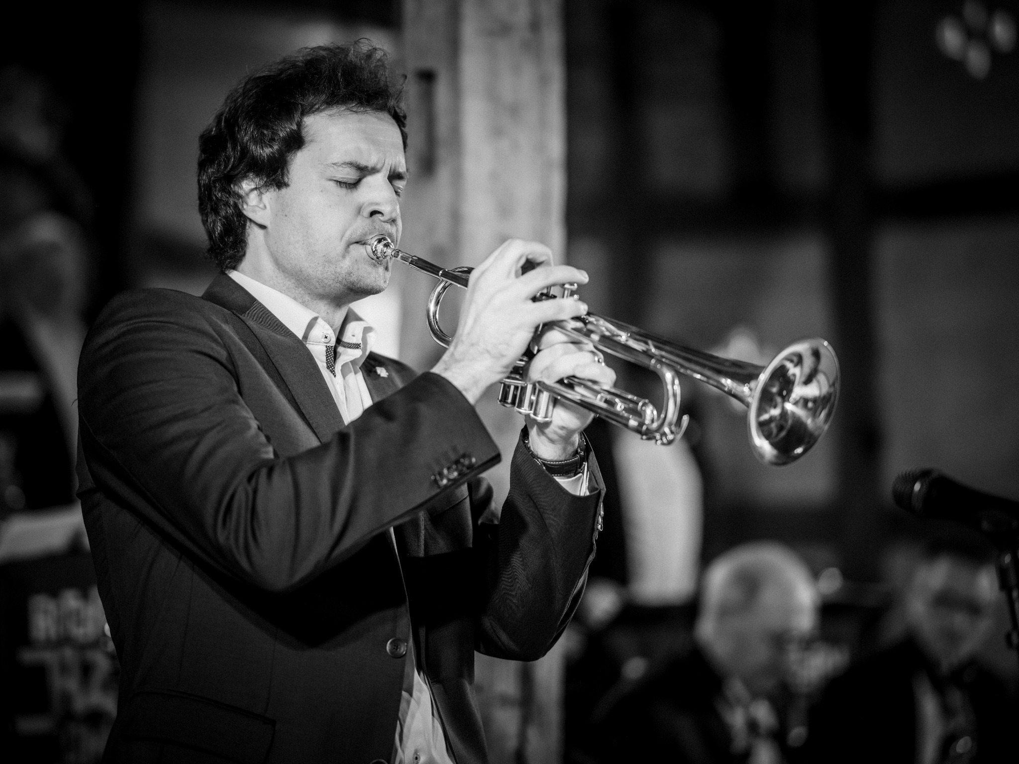 Gesangsszene im Konzert