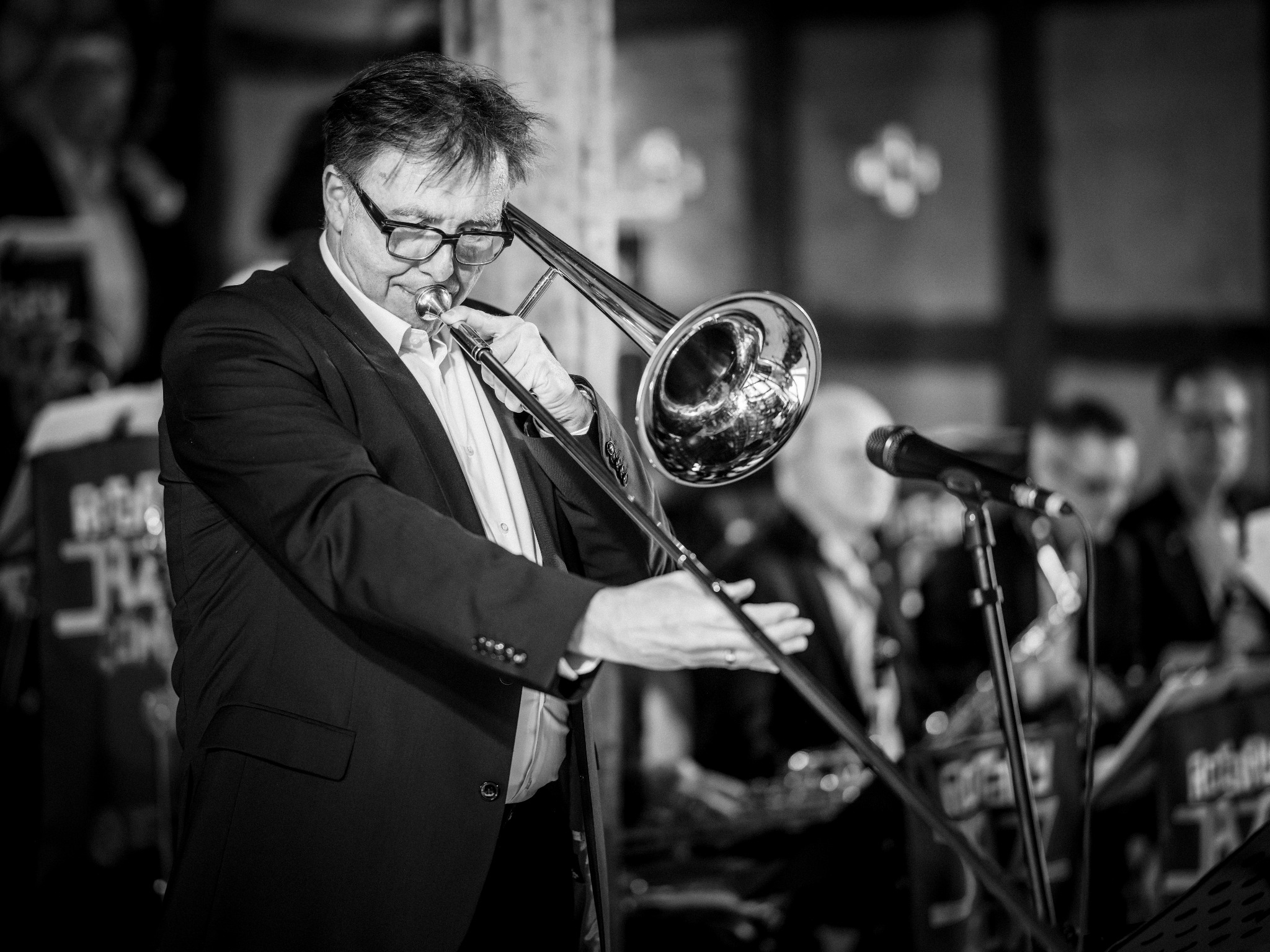 Trompeter im Konzert