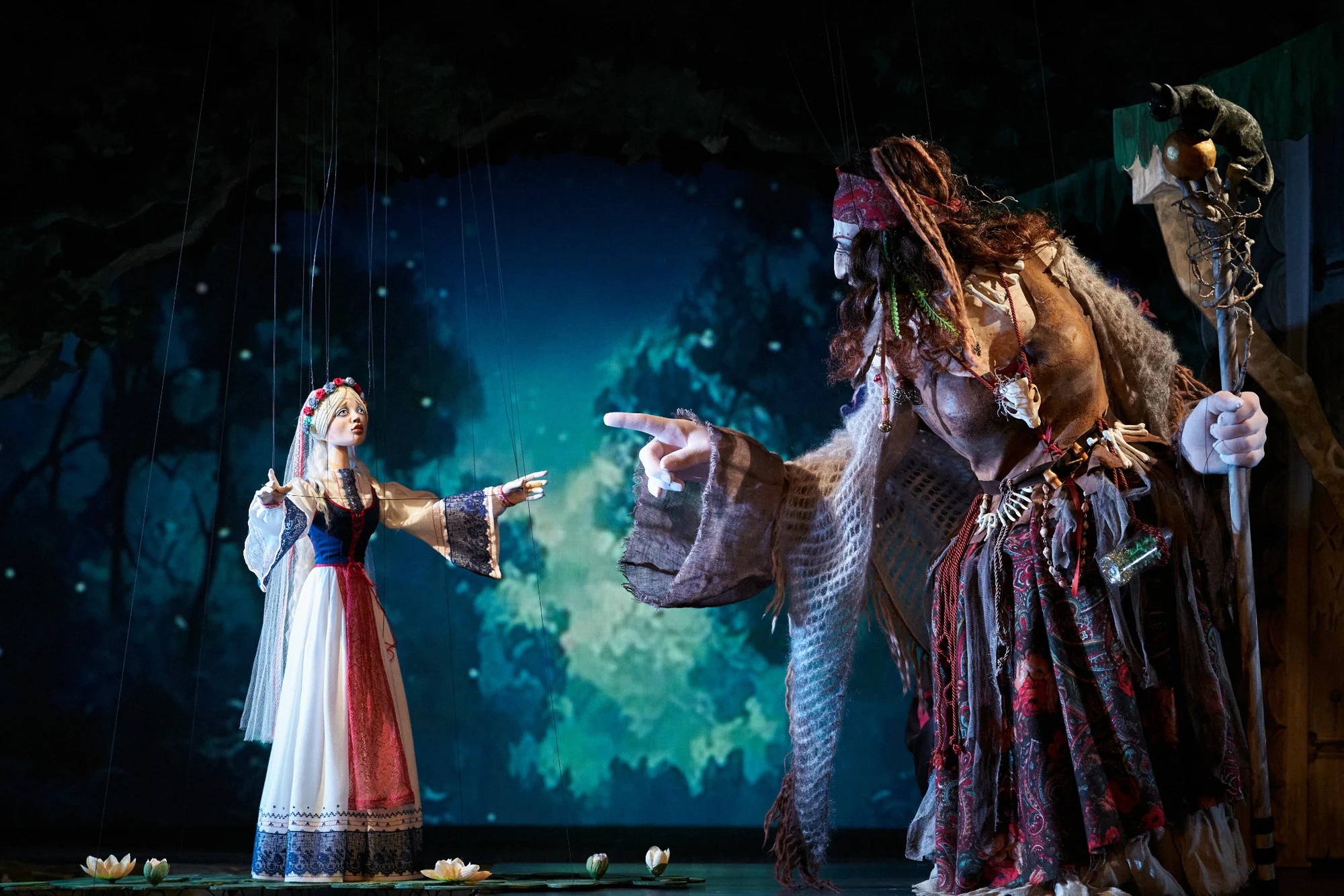 Dramatische Szene aus Rusalka
